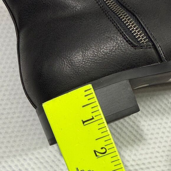 Women's Luoika Black and Brown Ankle Boots Bundle of 2 Pairs Sold Size 12 - Picture 10 of 10